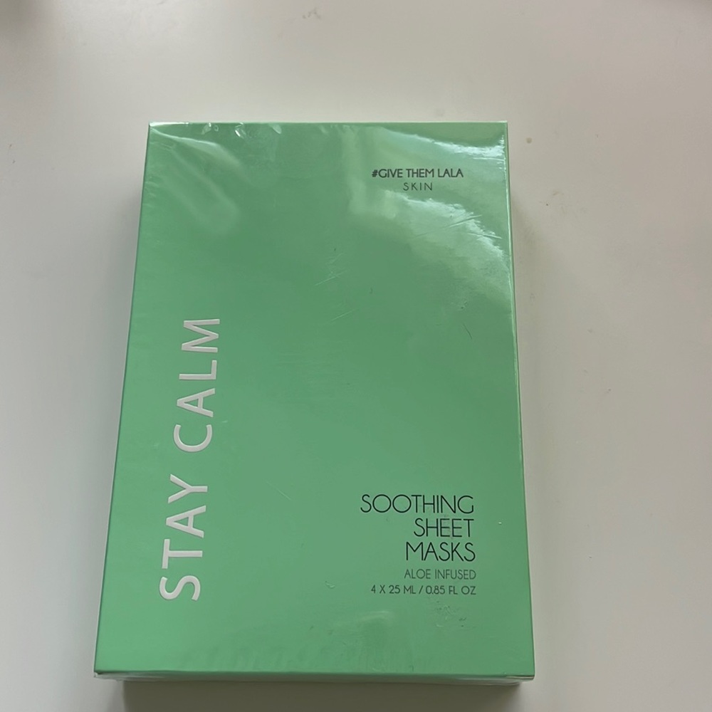 Give them lala soothing sheet masks
